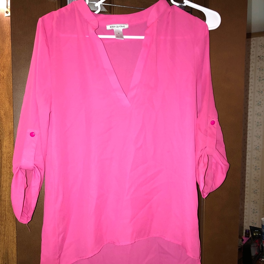 Small chiffon shirt